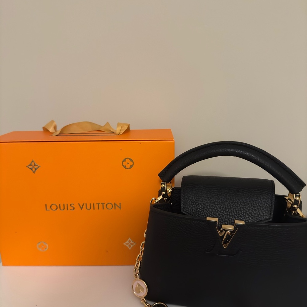 Louis Vuitton Black “My Capucines”